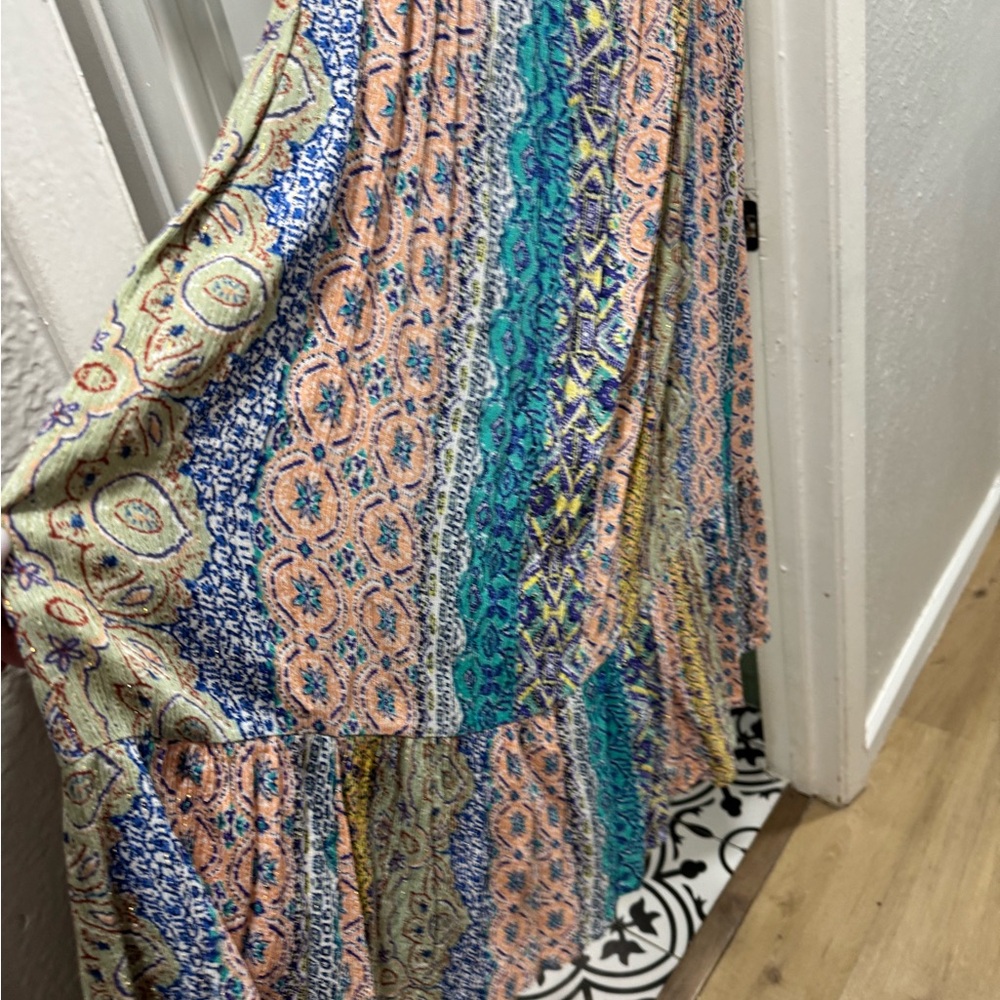 Lovestitch Multicolor Bohemian Maxi Dress - Picture 5 of 5